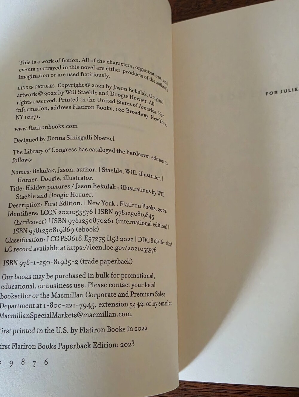 Hidden Pictures By Jason Rekulak Paperback Book - Picture 7 of 7